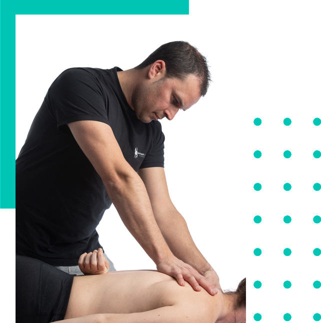 Composición de colores en imagen de Javier trabajando